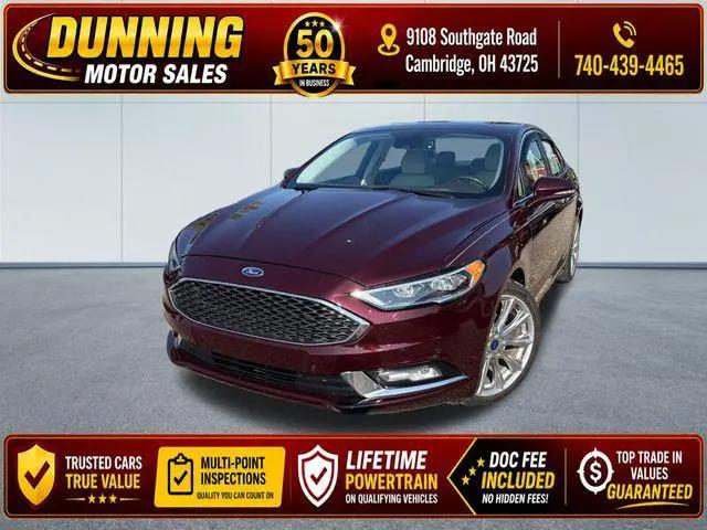 2017 Ford Fusion Platinum for sale near Cambridge, OH