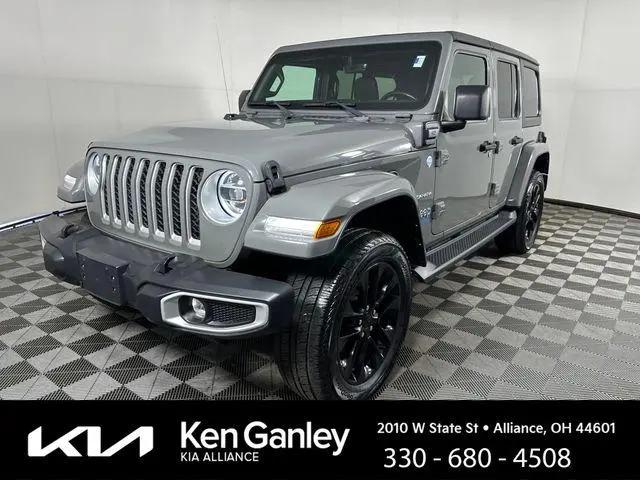 2021 Jeep Wrangler 4xe Unlimited Sahara 4x4 for sale in Alliance, OH