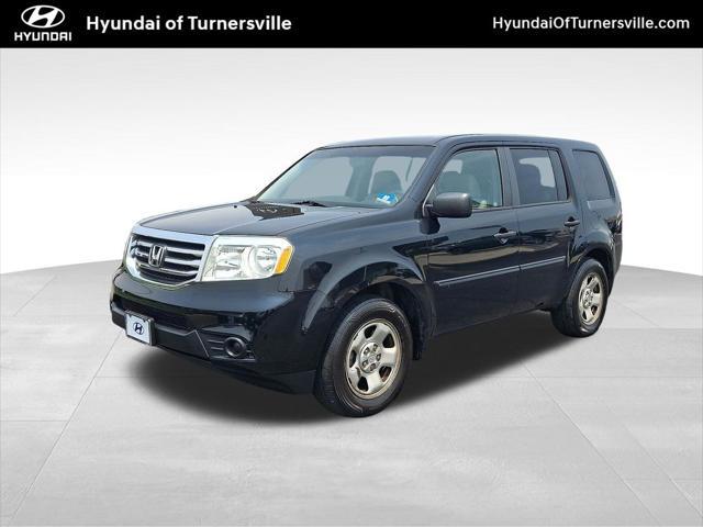2012 Honda Pilot LX for sale in TURNERSVILLE, NJ