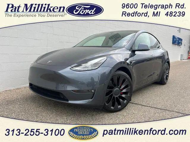 2022 Tesla Model Y Performance Dual Motor All-Wheel Drive for sale in Redford, MI