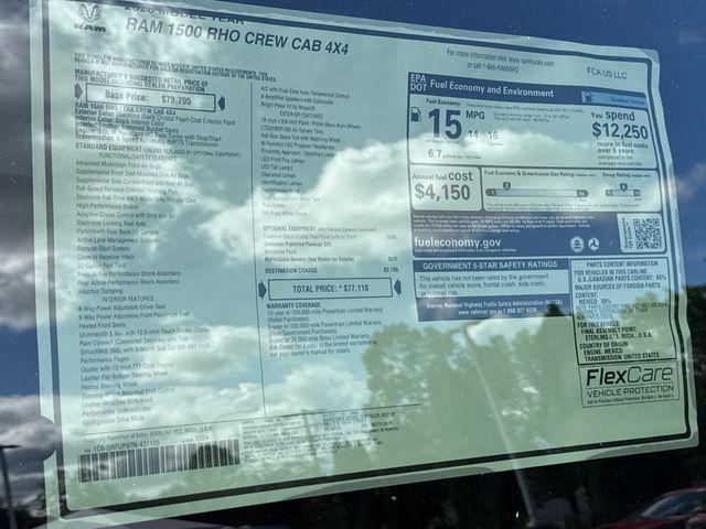 2026 Ram 1500 RHO Crew Cab 4x4 57 Box
