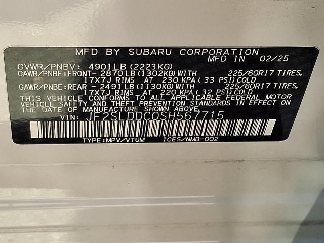 2025 Subaru Forester Premium