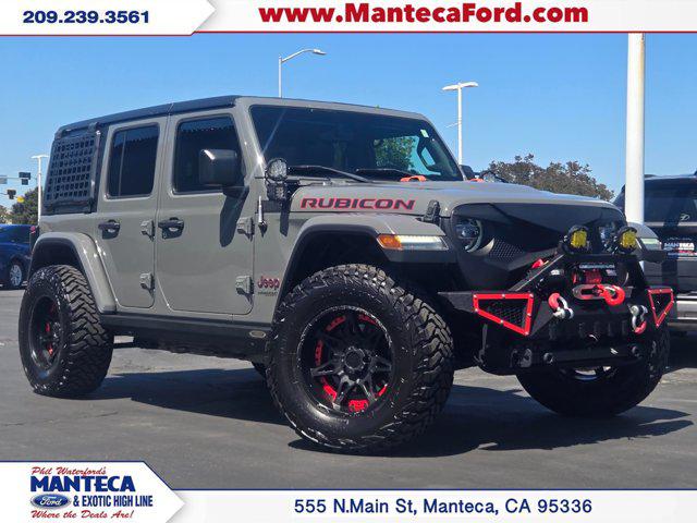 2018 Jeep Wrangler Unlimited Rubicon 4x4 for sale in Manteca, CA