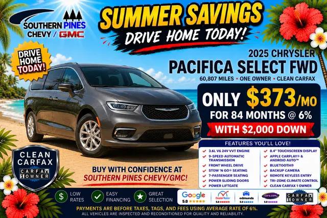 2025 Chrysler Pacifica Select