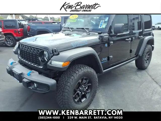 2024 Jeep Wrangler 4xe Willys 4xe for sale in Batavia, NY