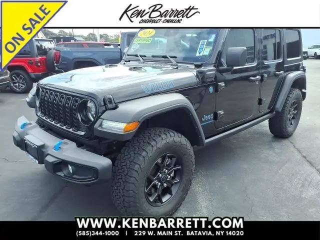 2024 Jeep Wrangler 4xe Willys 4xe for sale in Batavia, NY