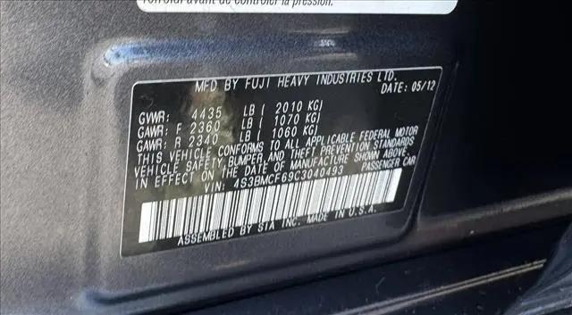 2012 Subaru Legacy 2.5i Premium