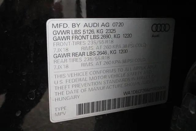 2021 Audi Q3 Premium 45 TFSI S line quattro Tiptronic