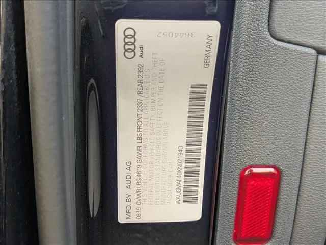 2019 Audi A4 40 Premium