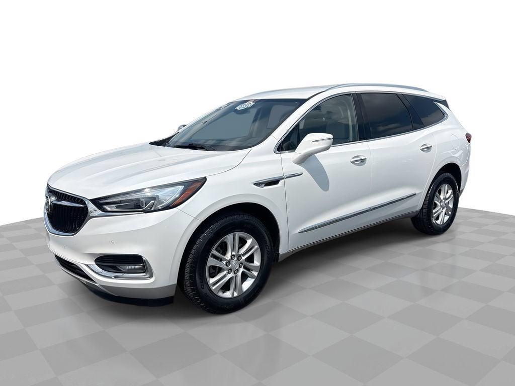 White Frost Tricoat 2018 Buick Enclave SUV / Crossover Four-Wheel Drive Automatic