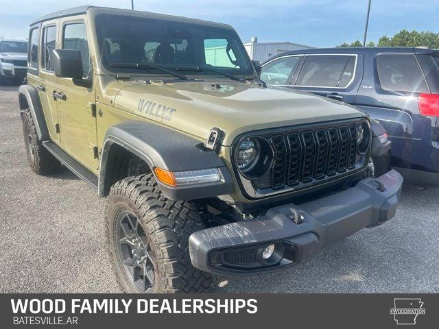 2025 Jeep Wrangler 4-Door Willys 4x4 for sale in Batesville, AR