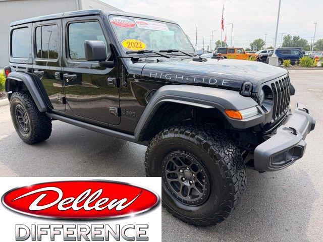2022 Jeep Wrangler Unlimited High Tide 4x4 for sale in Greenfield, IN