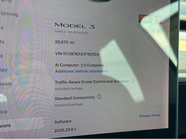 2018 Tesla Model 3 Unknown