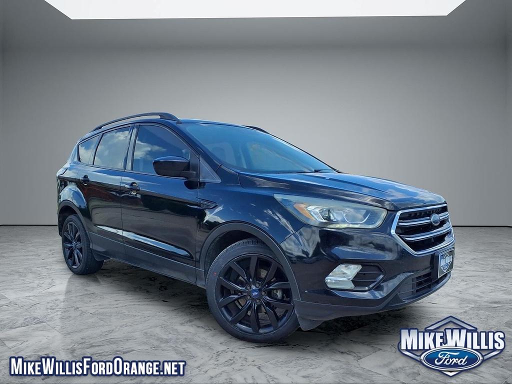 Shadow Black 2018 Ford Escape SUV / Crossover Front-Wheel Drive 6-Speed Automatic