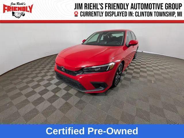 2023 Honda Civic EX w/o BSI for sale in CLINTON TOWNSHIP, MI