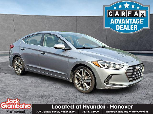 2017 Hyundai Elantra Limited for sale in HANOVER, PA