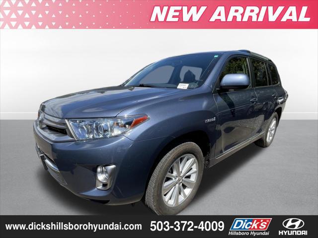 2012 Toyota Highlander Hybrid Limited V6 for sale in HILLSBORO, OR