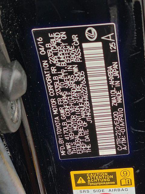 2016 Lexus CT 200h 200h