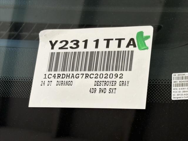 2024 Dodge Durango SXT Plus RWD