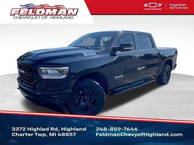 2020 Ram 1500 Big Horn Crew Cab 4x4 5'7" Box for sale in Highland, MI