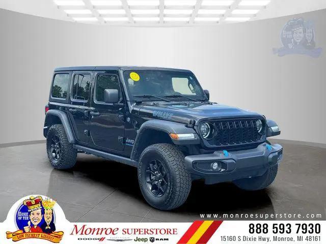 2024 Jeep Wrangler 4xe Willys 4xe for sale in Monroe, MI