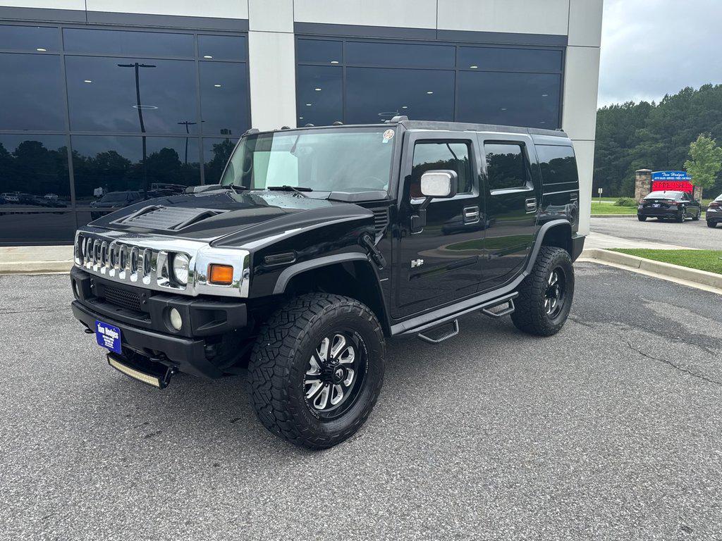 Black 2003 Hummer H2 SUV / Crossover Four-Wheel Drive Automatic