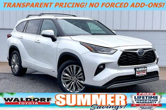 2022 Toyota Highlander Hybrid Platinum for sale in Prince Frederick, MD