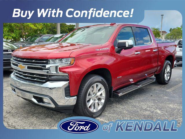 2021 Chevrolet Silverado 1500 2WD Crew Cab Short Bed LTZ for sale in Miami, FL
