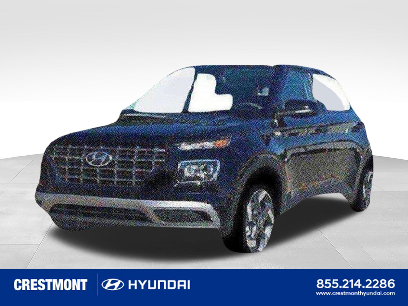 Onyx Black 2026 Hyundai Venue SUV / Crossover Front-Wheel Drive Automatic
