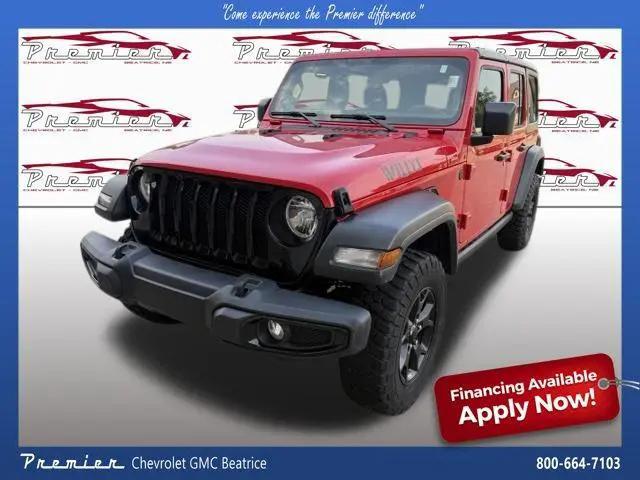 2022 Jeep Wrangler Unlimited Willys Sport 4x4 for sale in Beatrice, NE