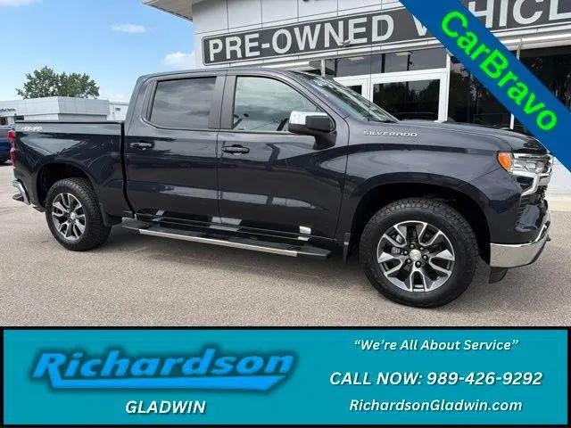2024 Chevrolet Silverado 1500 4WD Crew Cab Short Bed LT with 2FL for sale in GLADWIN, MI
