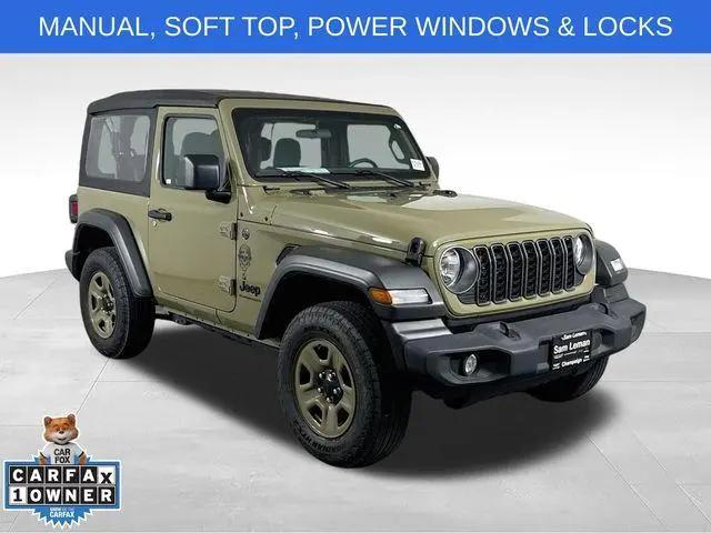 2025 Jeep Wrangler 2-Door Sport 4x4 for sale in Champaign, IL