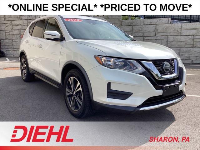 2019 Nissan Rogue SV for sale in SHARON, PA