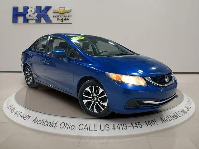 2014 Honda Civic EX for sale in Archbold, OH
