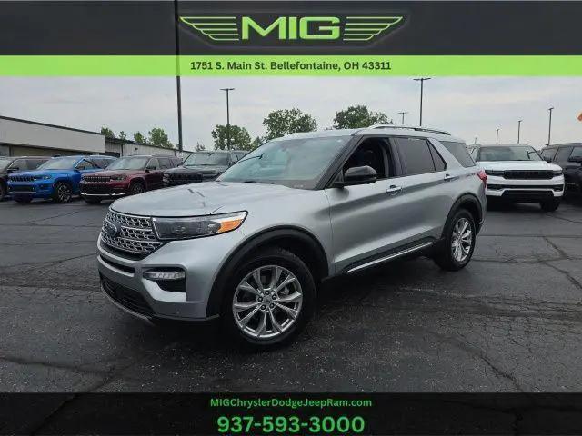 2021 Ford Explorer Limited for sale in Bellefontaine, OH