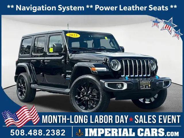 2023 Jeep Wrangler 4xe Sahara 4x4 for sale in Milford, MA