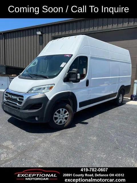 2024 Ram ProMaster Cargo Van SLT Super High Roof 159" WB EXT for sale in Defiance, OH
