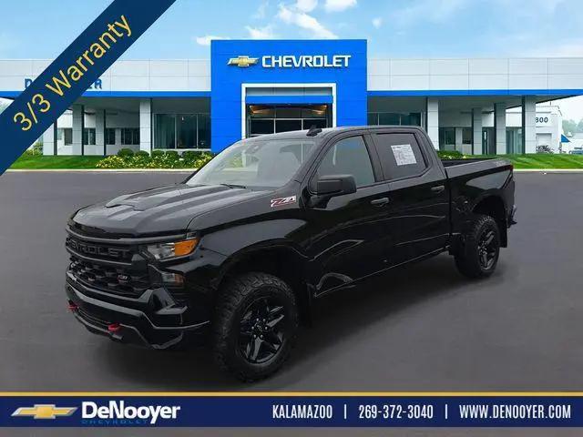2022 Chevrolet Silverado 1500 4WD Crew Cab Short Bed Custom Trail Boss for sale in Kalamazoo, MI