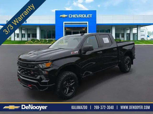 2022 Chevrolet Silverado 1500 4WD Crew Cab Short Bed Custom Trail Boss for sale in Kalamazoo, MI