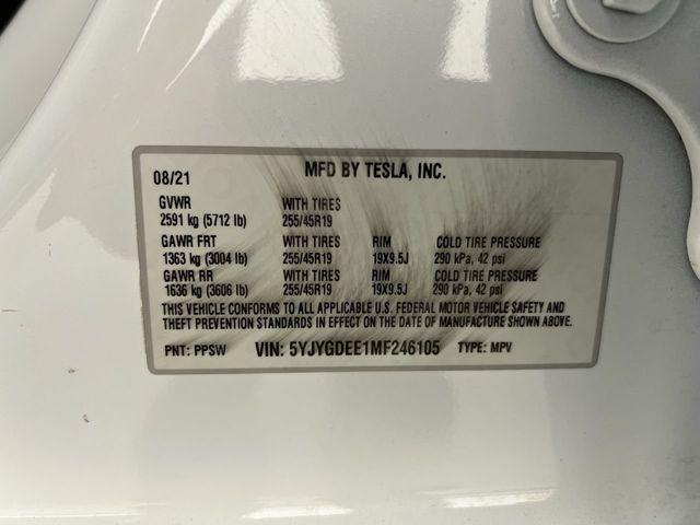 2021 Tesla Model Y Long Range Dual Motor All-Wheel Drive