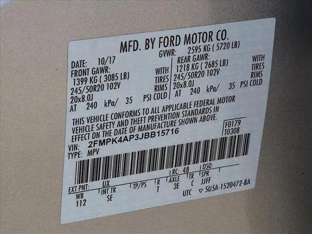 2018 Ford Edge Sport