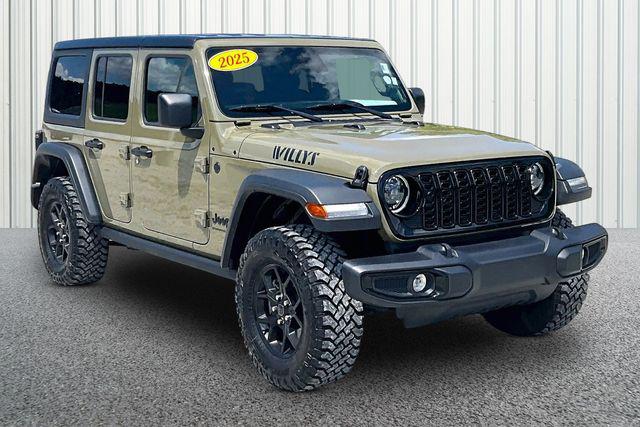 2025 Jeep Wrangler 4-Door Willys 4x4 for sale in Bedford, IN