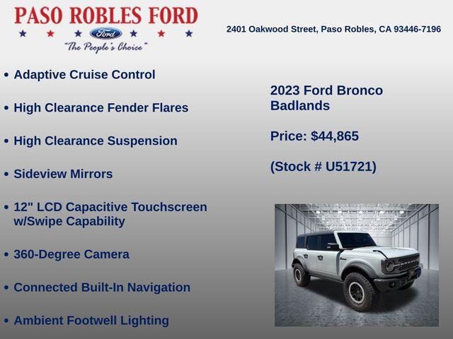 2023 Ford Bronco Badlands