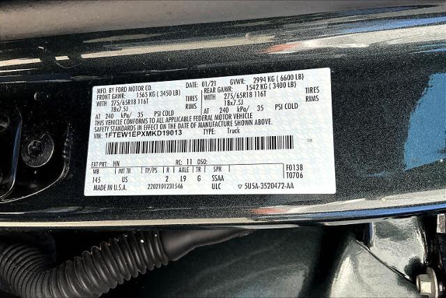 2021 Ford F-150 XLT