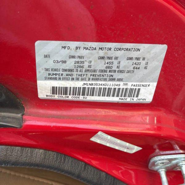 1999 Mazda MX-5 Base