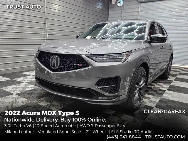 2022 Acura MDX Type S for sale in Sykesville, MD