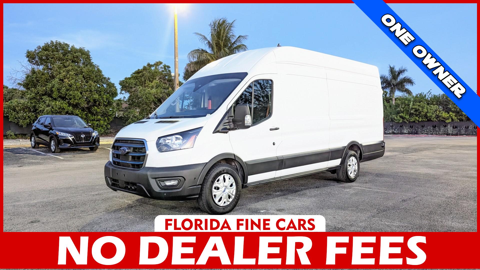 OXFORD WHITE 2022 Ford E-Transit Van Rear-Wheel Drive Automatic