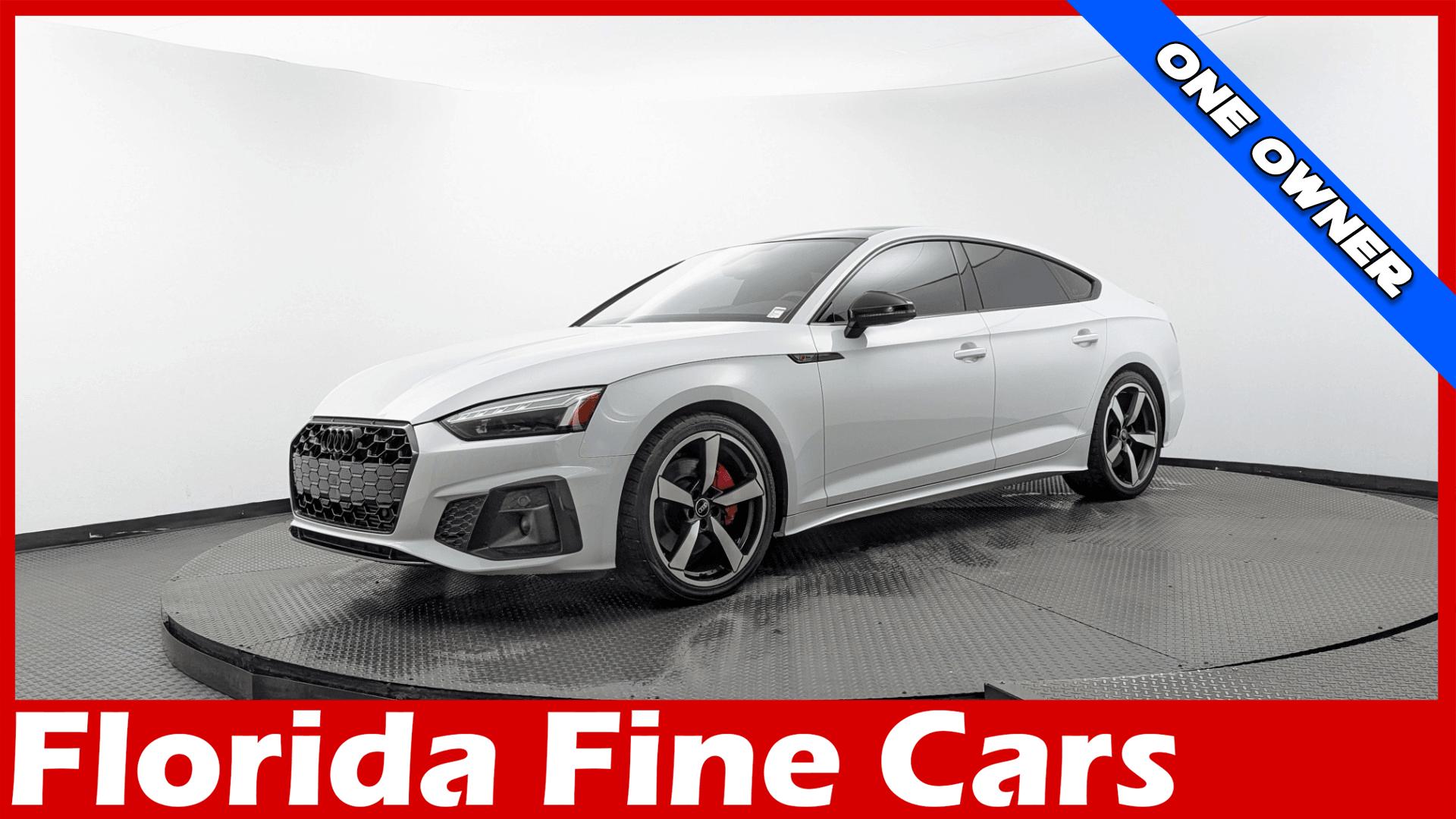 Ibis White 2023 Audi A5 Sportback Sedan All-Wheel Drive Automatic