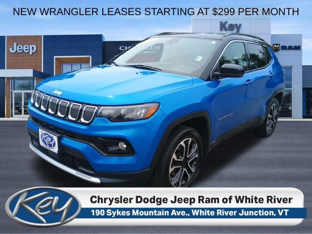 2022 Jeep Compass Limited 4x4 for sale in White River Junction, VT
