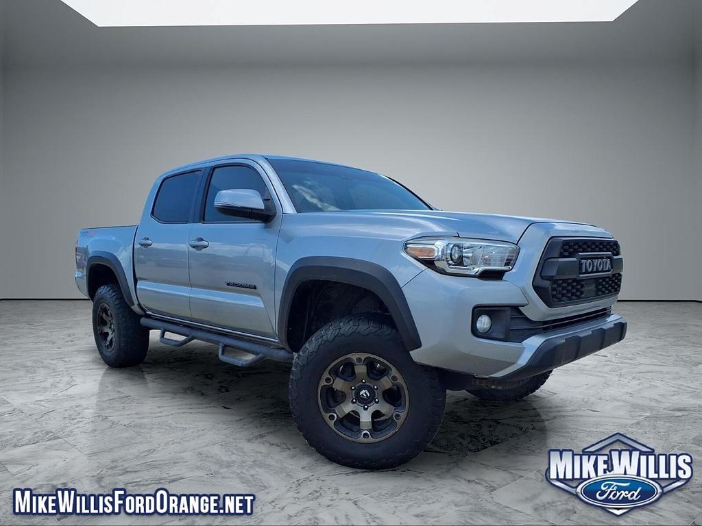 Silver Sky Metallic 2019 Toyota Tacoma Pickup Truck Four-Wheel Drive 6-Speed Automatic